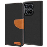 Xiaomi 17 - Textil Klapphülle Kartenfach