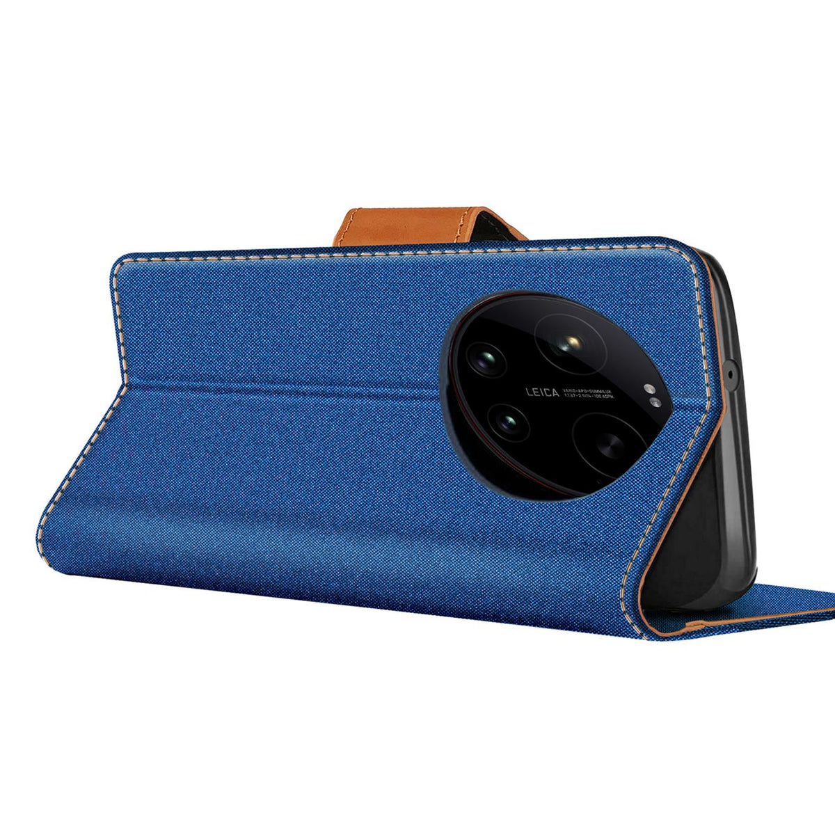 Xiaomi 17 Ultra - Textil Klapphülle Kartenfach