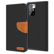 Xiaomi Redmi 10 Klapphülle im Jeanslook mit Karten- und Geldfach