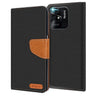 Xiaomi Redmi 10C - Textil Klapphülle Kartenfach