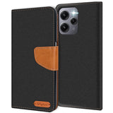 Xiaomi Redmi 12 Klapphülle im Jeanslook mit Karten- und Geldfach