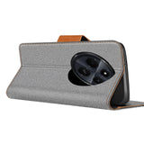 Xiaomi Redmi 14C Klapphülle im Jeanslook mit Karten- und Geldfach