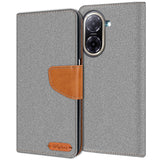 Xiaomi Redmi A5 Klapphülle im Jeanslook mit Karten- und Geldfach