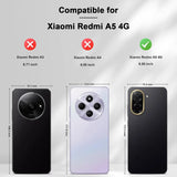 Xiaomi Redmi A5 Klapphülle im Jeanslook mit Karten- und Geldfach