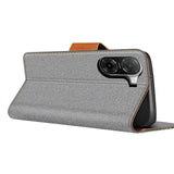 Xiaomi Redmi A5 Klapphülle im Jeanslook mit Karten- und Geldfach