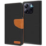 Xiaomi Redmi Note 14 4G - Textil Klapphülle Kartenfach
