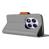 Xiaomi Redmi Note 14 Pro 4G Klapphülle im Jeanslook mit Karten- und Geldfach