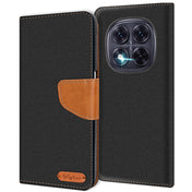 Xiaomi Redmi Note 14 Pro 5G Klapphülle im Jeanslook mit Karten- und Geldfach