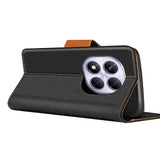 Xiaomi Redmi Note 14 Pro+ 5G Klapphülle im Jeanslook mit Karten- und Geldfach