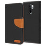 Xiaomi Redmi Note 8 Pro - Textil Klapphülle Kartenfach