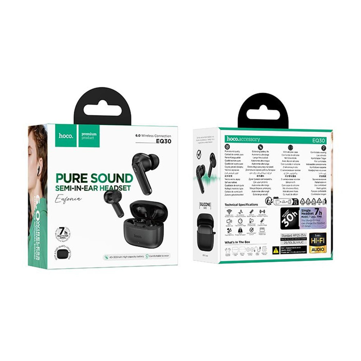 Kopfhörer Bluetooth In-Ear – Wireless Headset Stereo