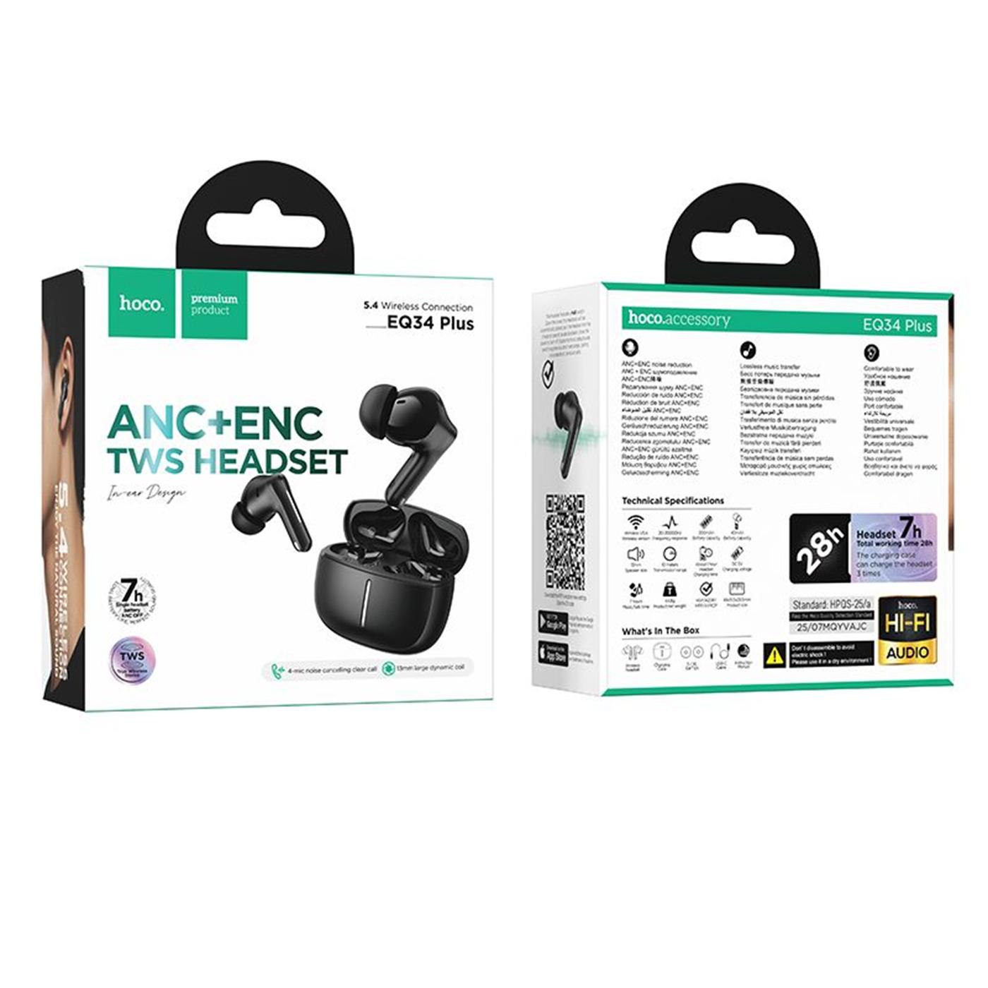 In Ear Kopfhörer Bluetooth 5.4 – ANC & ENC