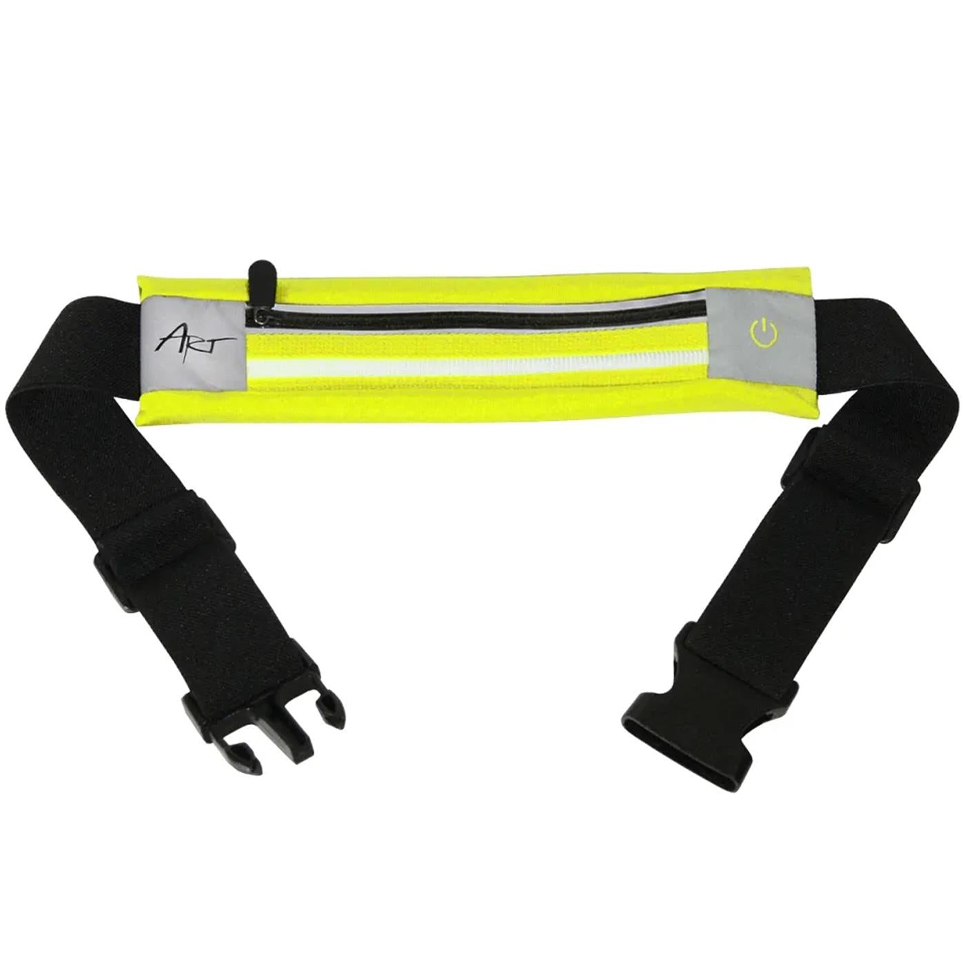 Lauf Hüftgürtel mit LED – Handyfach & Reflektor