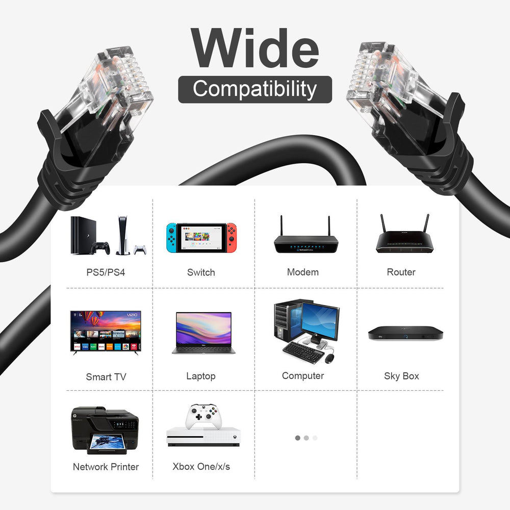 Patch RUND Kabel Cat6 - PC-600A - 0.25M