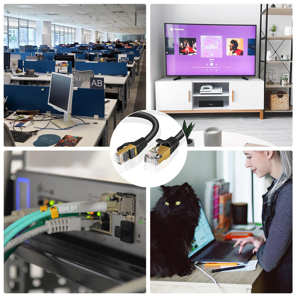 Patch RUND Kabel Cat7 - PC-700A - 0.25M