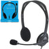 Logitech H111 Stereo Headset mit verstellbarem Mikrofon und 3,5-mm-Klinkenanschluss