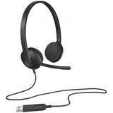 PC Headset USB – Stereo mit Mikrofon Rauschunterdrückung