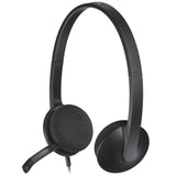 PC Headset USB – Stereo mit Mikrofon Rauschunterdrückung