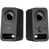 Logitech Z150 kompakte 2.0 PC-Lautsprecher mit 3,5-mm-Audioeingang und Kopfhöreranschluss
