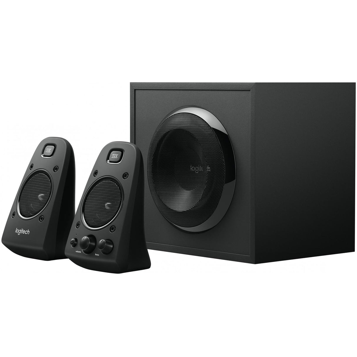Logitech Z623 THX-zertifiziertes 2.1-Lautsprechersystem mit 200 Watt RMS Leistung