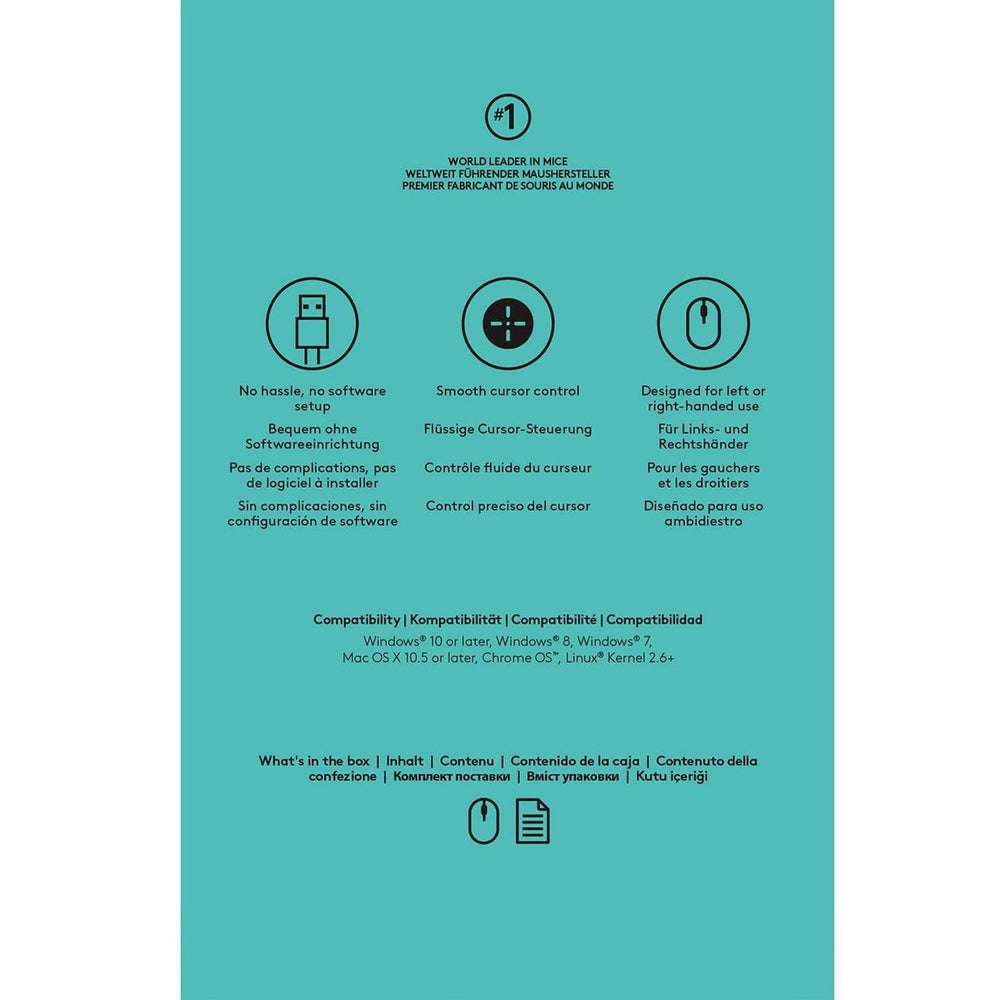 PC-Maus LOGITECH M90 - Schwarz