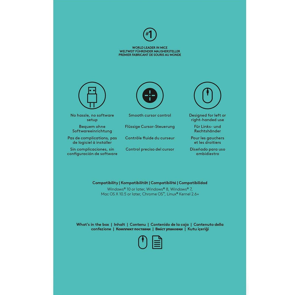 PC-Maus LOGITECH M90 - Schwarz