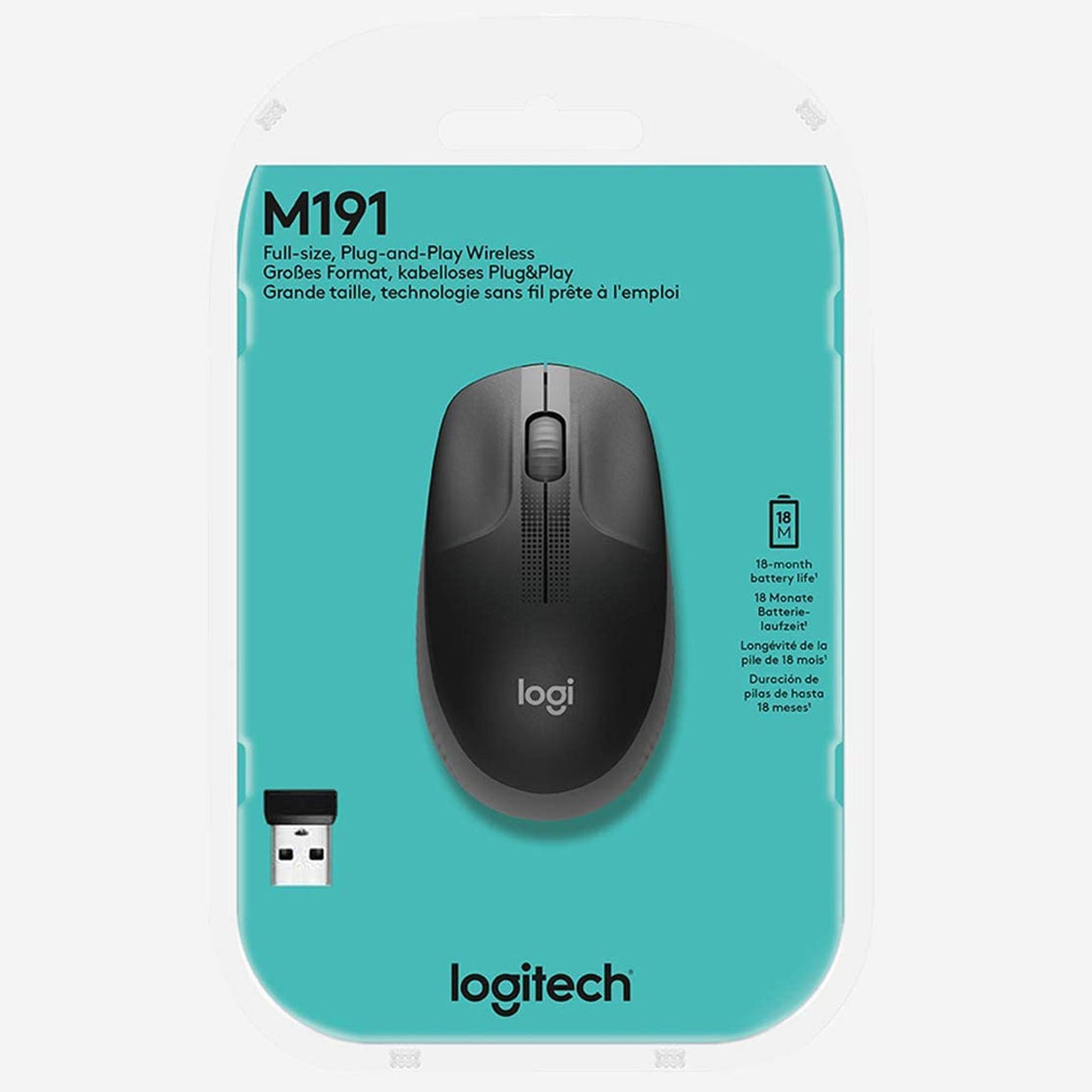 PC-Maus LOGITECH M190 - Anthrazit