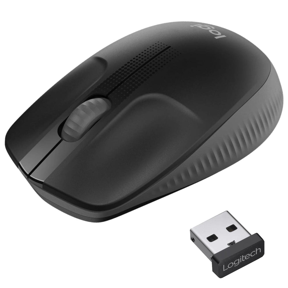 Logitech M190 kabellose Maus mit ergonomischem Design und langer Batterielaufzeit