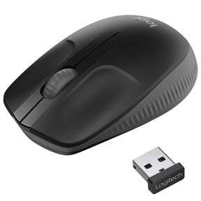 Logitech M190 kabellose Maus mit ergonomischem Design und langer Batterielaufzeit