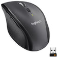 Logitech M705 kabellose Maus mit Unifying USB-Empfänger, ergonomisches Design und lange Batterielaufzeit