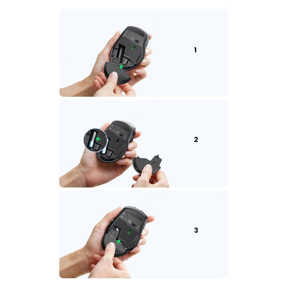 PC-Maus UGREEN MU006 - Schwarz