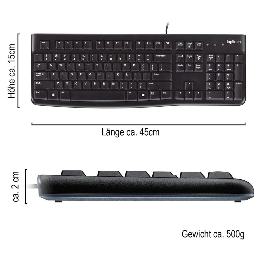 PC Tastatur LOGITECH K120
