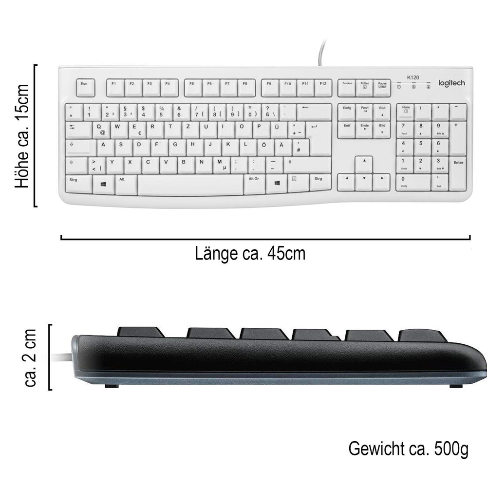 PC Tastatur LOGITECH K120