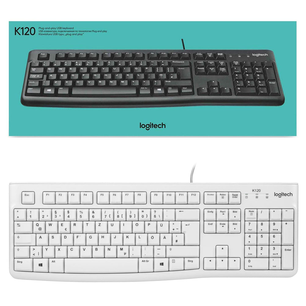 PC Tastatur LOGITECH K120