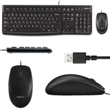 PC-Tast./Maus Set LOGITECH MK120 - Schwarz