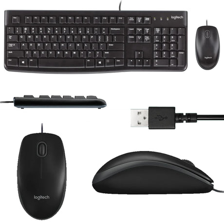 PC-Tast./Maus Set LOGITECH MK120 - Schwarz