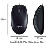 PC-Tast./Maus Set LOGITECH MK120 - Schwarz
