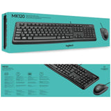 PC-Tast./Maus Set LOGITECH MK120 - Schwarz