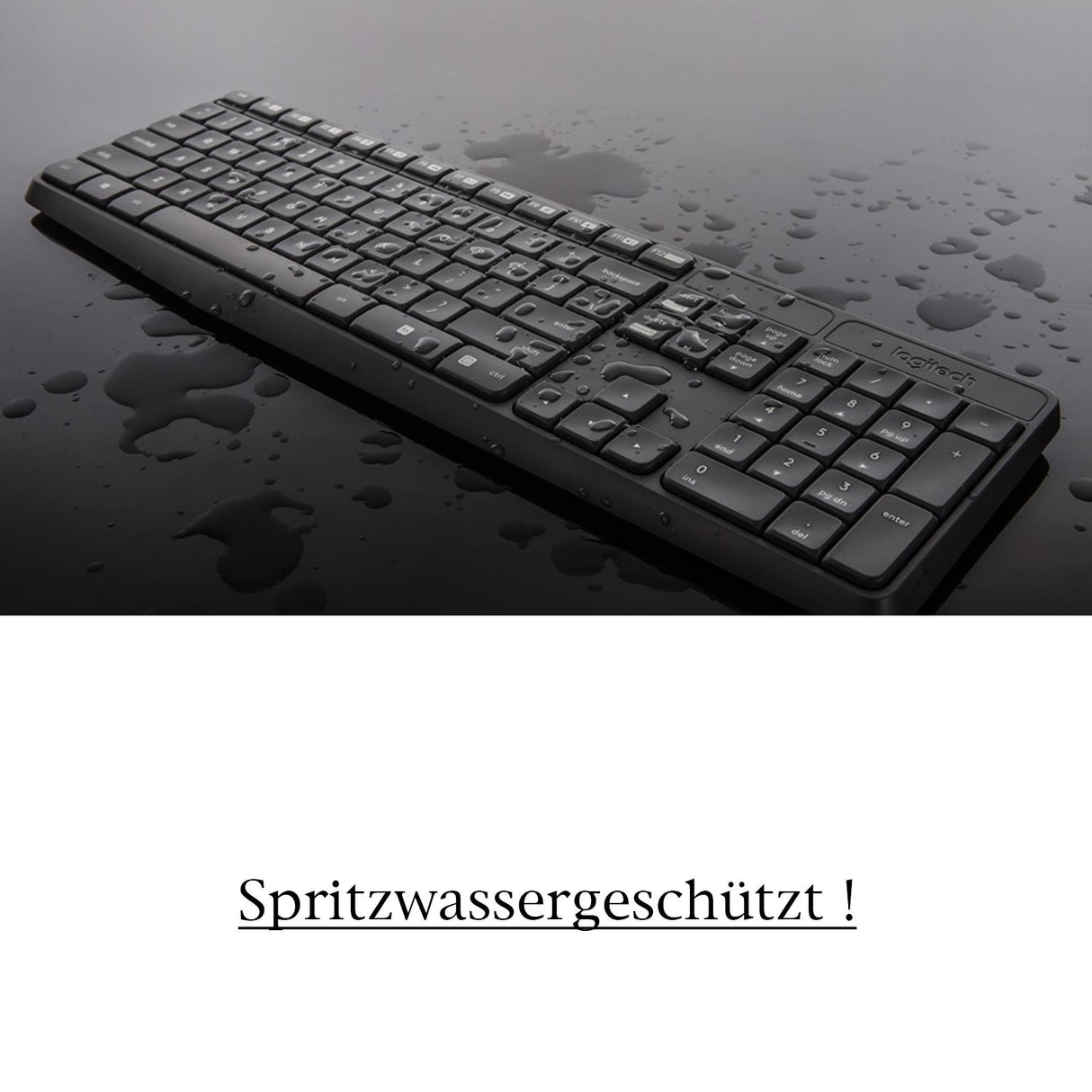 PC-Tast./Maus Set LOGITECH MK235 - Schwarz