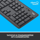 PC-Tast./Maus Set LOGITECH MK295 - Schwarz