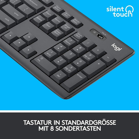 PC-Tast./Maus Set LOGITECH MK295 - Schwarz