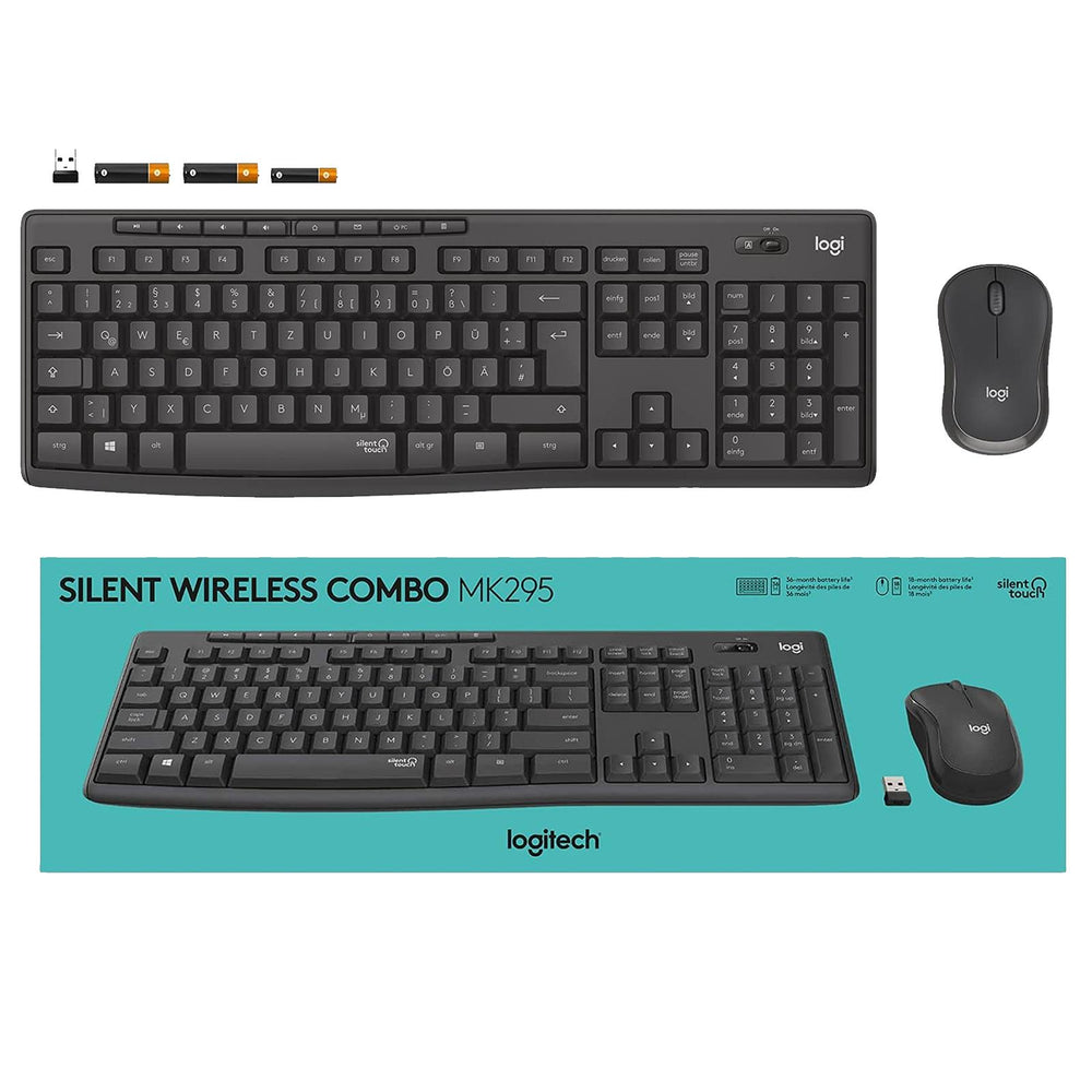 PC-Tast./Maus Set LOGITECH MK295 - Schwarz