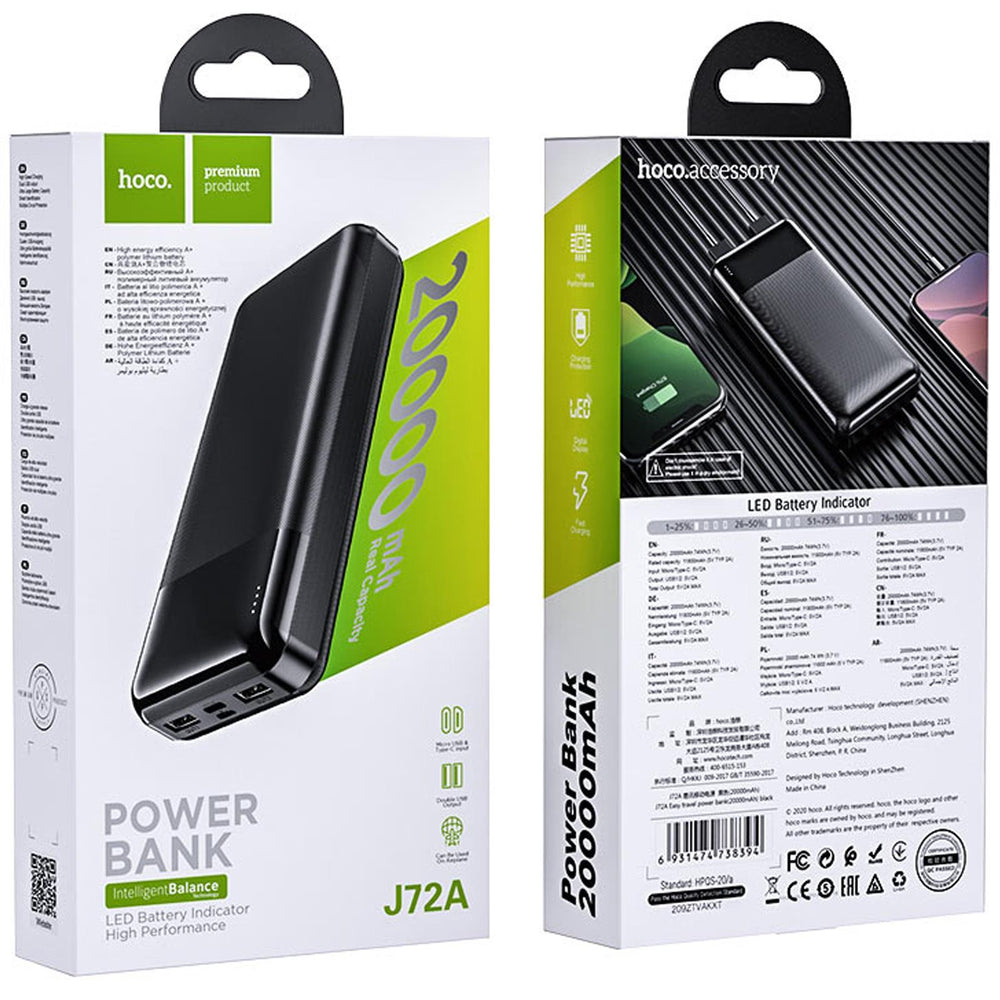 Powerbank - Hoco - J72A - 20000 mAh