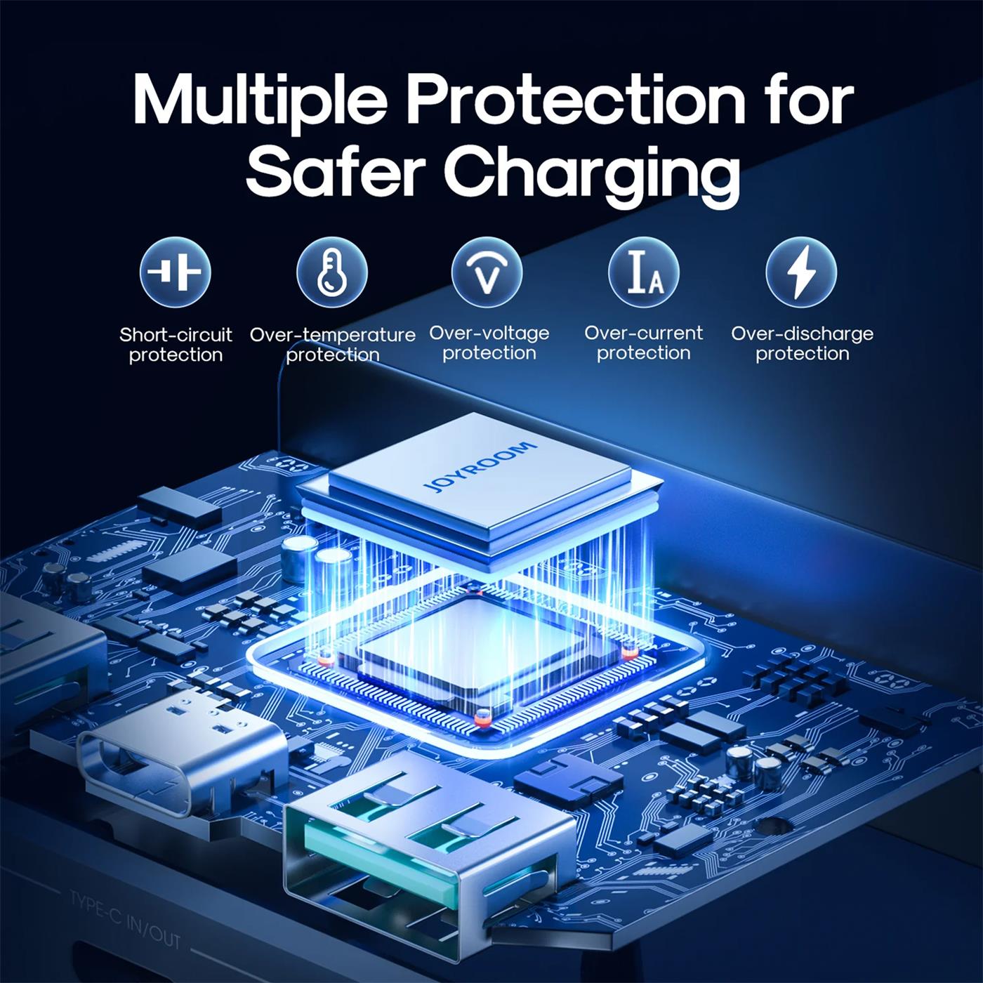 Power Bank 10000 mAh – USB-C PD & QC 3.0