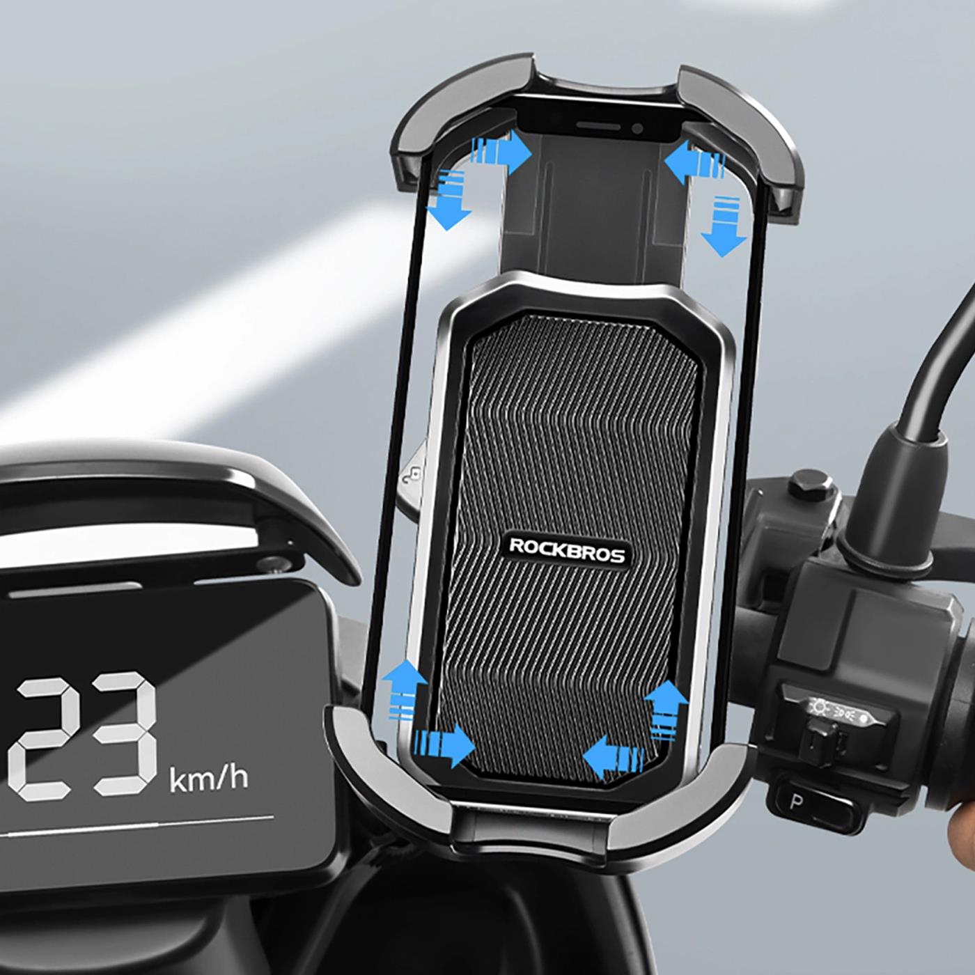 Handyhalterung Universal – Motorrad, Fahrrad, Roller