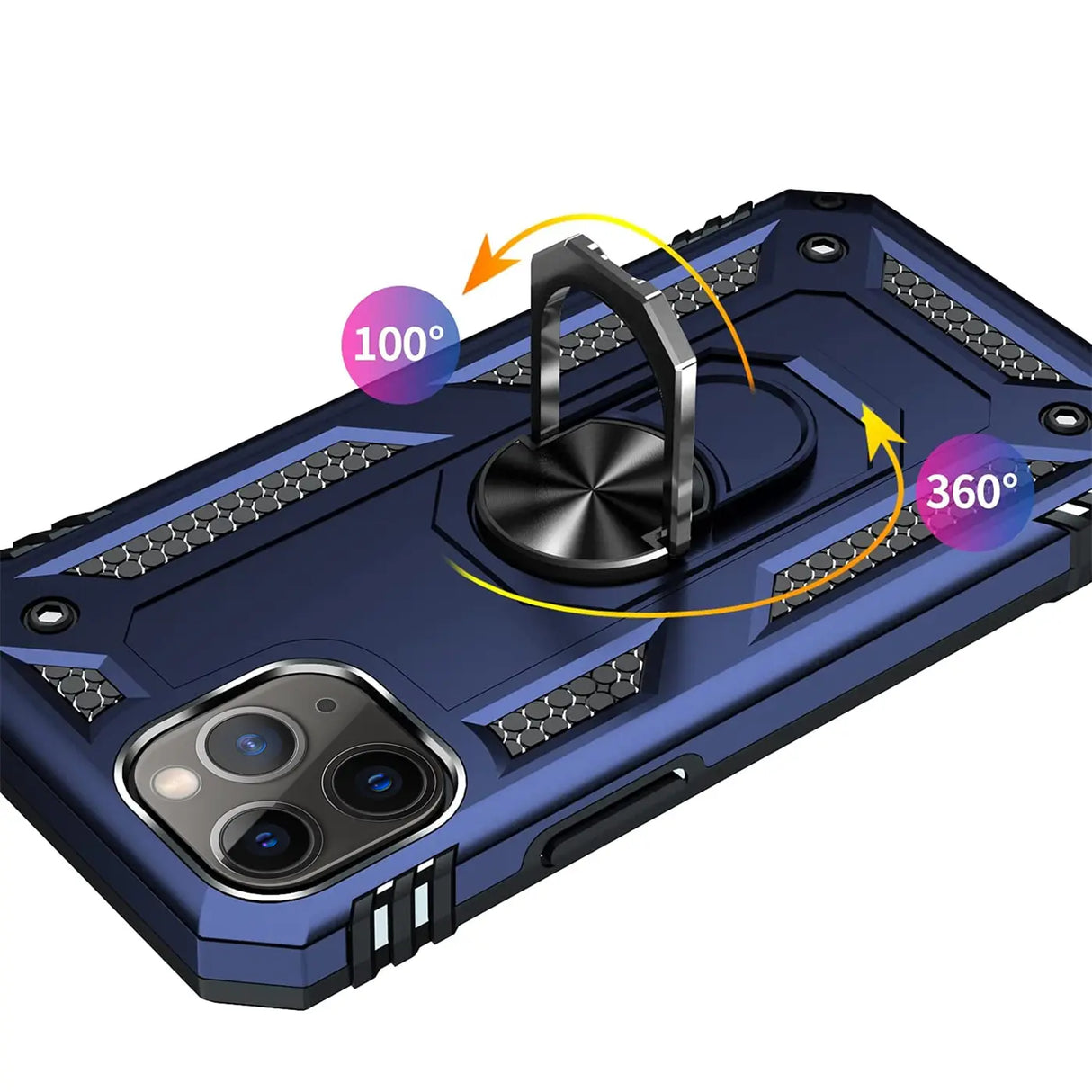 Härte getestete, stoßdämpfende Handyhülle für iPhone 11 Pro Max in Blau