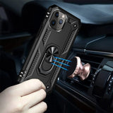 Härte getestete, stoßdämpfende Handyhülle für iPhone 11 Pro Max in Schwarz