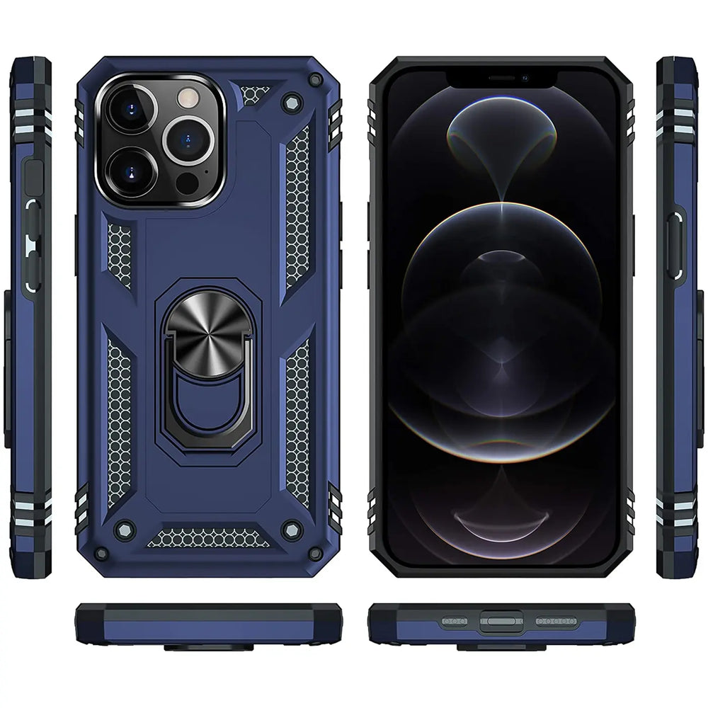 Härte getestete, stoßdämpfende Handyhülle für iPhone 12 Pro Max in Blau