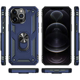 Härte getestete, stoßdämpfende Handyhülle für iPhone 12 Pro Max in Blau