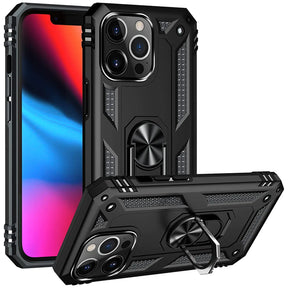 Härte getestete, stoßdämpfende Handyhülle für iPhone 13 Pro Max in Schwarz